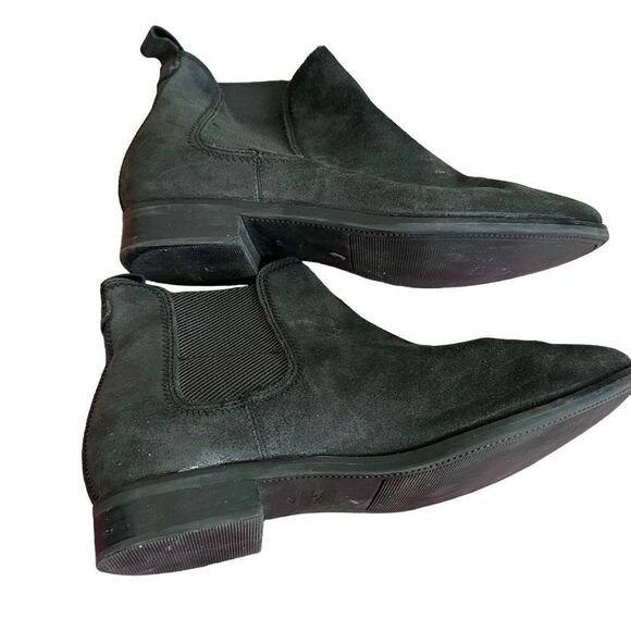 Tom’s black suede booties - Picture 6 of 7